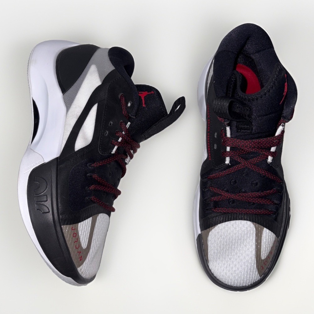 Jordan Zoom Separate Black Sky Grey Gym Red Men Sneaker DH0249-001 Size 8